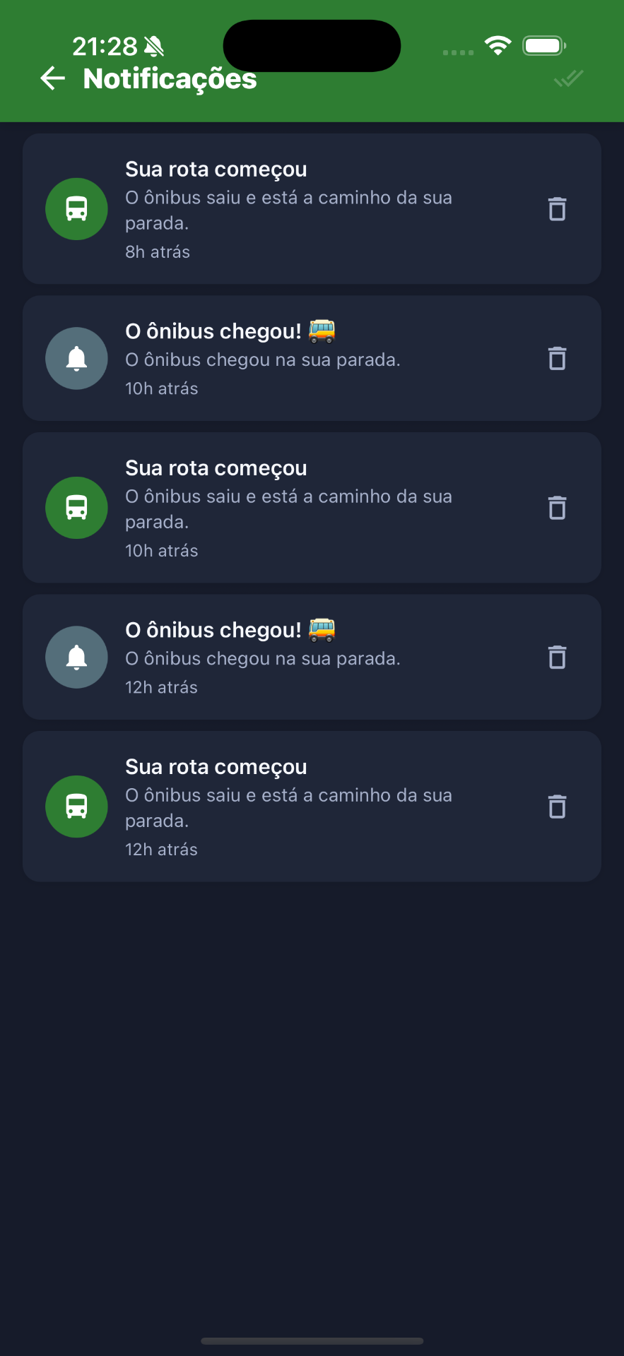 Notificações